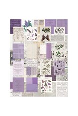 49 AND MARKET 49 AND MARKET COLOR SWATCH LAVENDER 6x8 COLLAGE SHEETS 40/PK