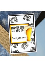 HUNKYDORY CRAFTS LTD. HUNKYDORY FOR THE LOVE OF STAMPS MANLY GREETINGS CLEAR STAMP SET