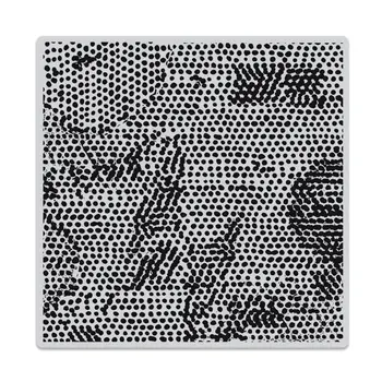 HERO ARTS HERO ARTS ROUGH DOT BOLD PRINTS 6x6 CLING STAMP