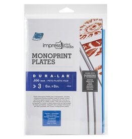 GRAFIX GRAFIX IMPRESS MONOPRINT PLATES 3/PK