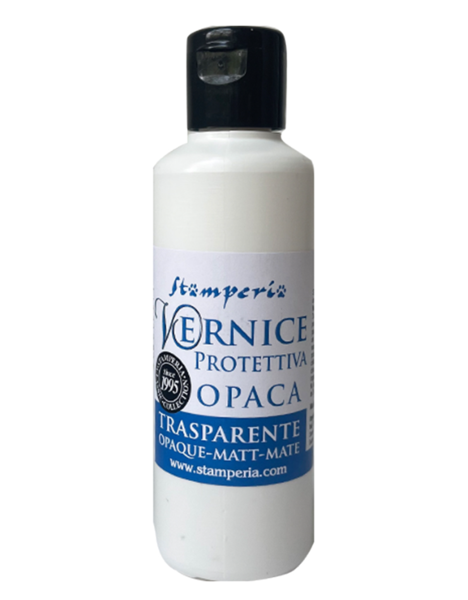 STAMPERIA TRANSPARENT MATT FINISH VARNISH 80ml Scrapbook Centrale