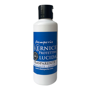 STAMPERIA STAMPERIA TRANSPARENT GLOSS FINISH VARNISH 80ml