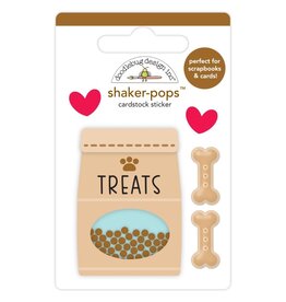 DOODLEBUG DESIGNS DOODLEBUG DESIGN DOGGIE TREATS SHAKER-POPS STICKERS