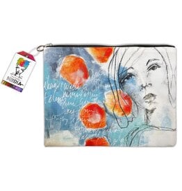 RANGER RANGER DINA WAKLEY MEDIA 9X12 PRINTED POUCH