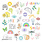 LES ATELIERS DE KARINE LES ATELIERS DE KARINE RAINBOW VELLUM DIE CUTS CALQUE