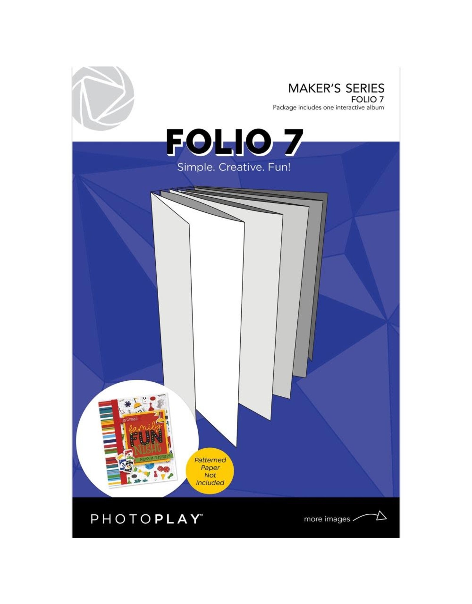 PHOTOPLAY PAPER PHOTOPLAY MAKER'S SERIES FOLIO 7 WHITE