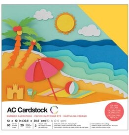 American Crafts AC 5x7 Cardstock Pk White