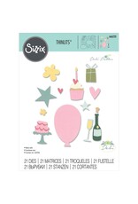 SIZZIX SIZZIX DEBI POTTER FABULOUS EVERYDAY SHAPES THINLITS DIE SET