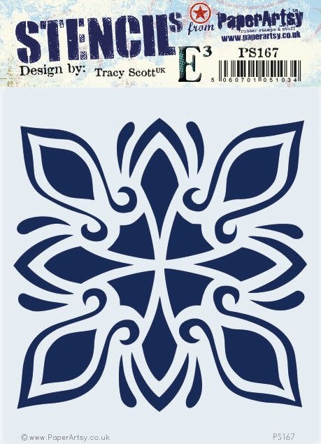 PAPER ARTSY PAPER ARTSY TRACY SCOTT PS167 STENCIL