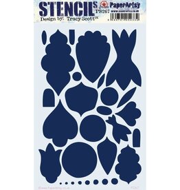 PAPER ARTSY PAPER ARTSY TRACY SCOTT PS267 STENCIL