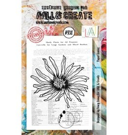 AALL & CREATE AALL & CREATE TRACY EVANS #930 PAPER LEAVES A7 ACRYLIC STAMP SET