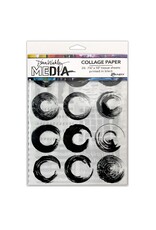 RANGER RANGER DINA WAKLEY MEDIA COLLAGE TISSUE PAPER ELEMENTS 20PK 7.5X10