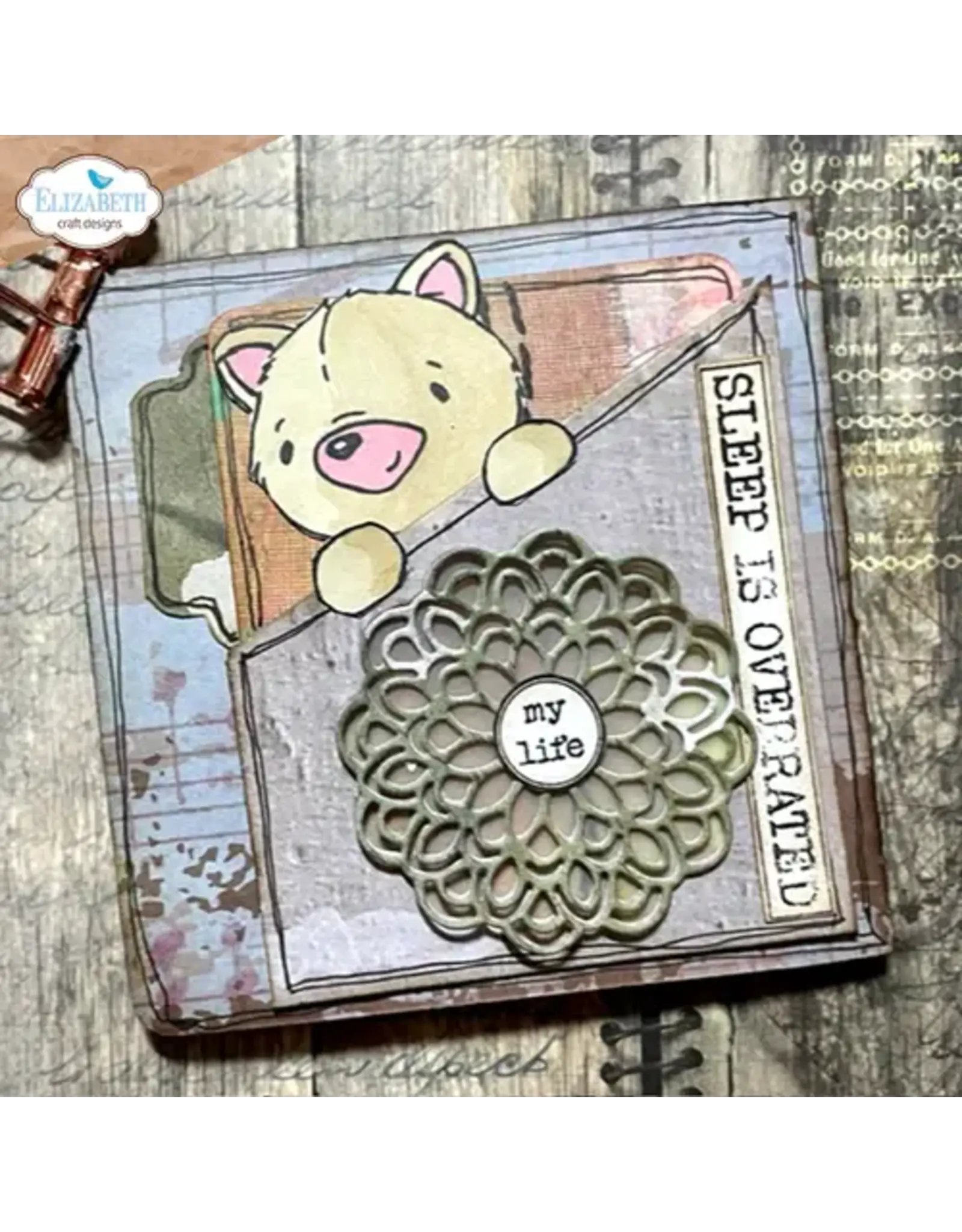 ELIZABETH CRAFT DESIGNS ELIZABETH CRAFT DESIGNS ART JOURNAL SPECIALS BY DEVID TIMELESS ROUNDED CORNERS DIE SET