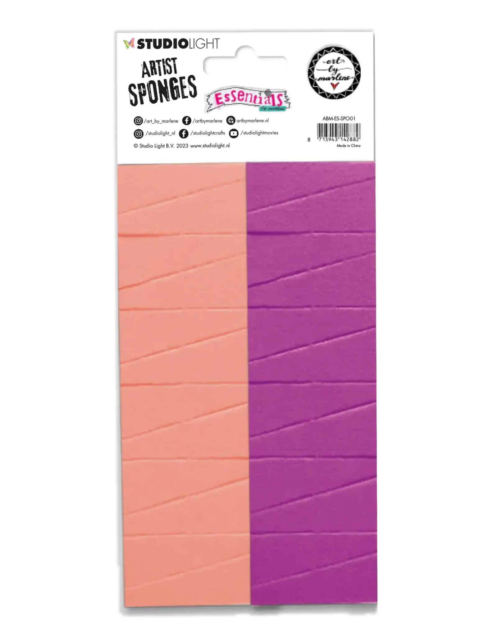 STUDIOLIGHT ART BY MARLENE ESSENTIALS ARTIST SPONGES 48/PK Scrapbook