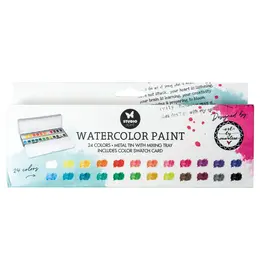 Yasutomo Niji Pearlescent 21 Color Watercolor Palette