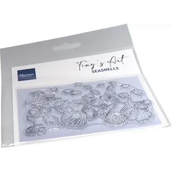 MARIANNE DESIGNs MARIANNE DESIGN TINY'S ART SEASHELLS CLEAR STAMP