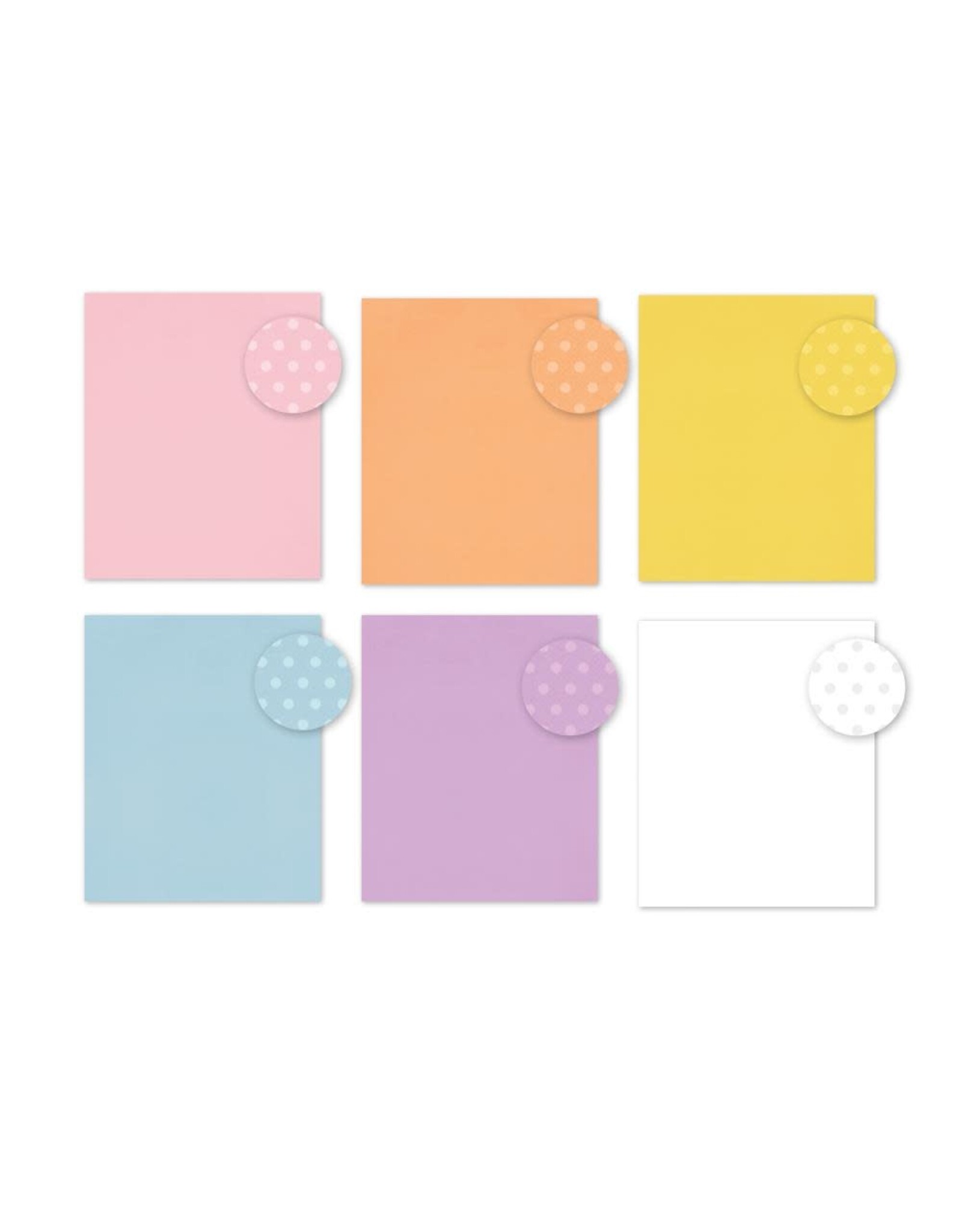 SIMPLE STORIES SIMPLE STORIES COLOR VIBE - SPRING 6x8 PAPER PAD 24 SHEETS
