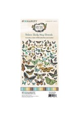 49 AND MARKET 49 AND MARKET VINTAGE ARTISTRY NATURE STUDY WING 6x12 LASER CUT ELEMENTS  88/PK