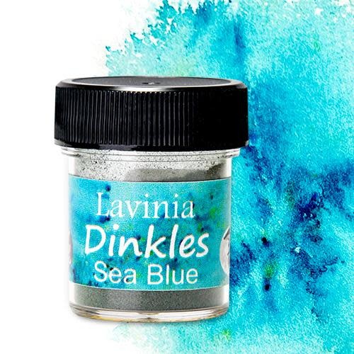 LAVINIA STAMPS LAVINIA DINKLES INK POWDER SEA BLUE