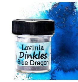 LAVINIA STAMPS LAVINIA DINKLES INK POWDER BLUE DRAGON