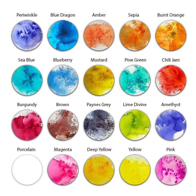 LAVINIA STAMPS LAVINIA DINKLES INK POWDER BURNT ORANGE