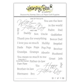 HONEY BEE HONEY BEE STAMPS ONE OF THE GUYS CLEAR STAMP SET