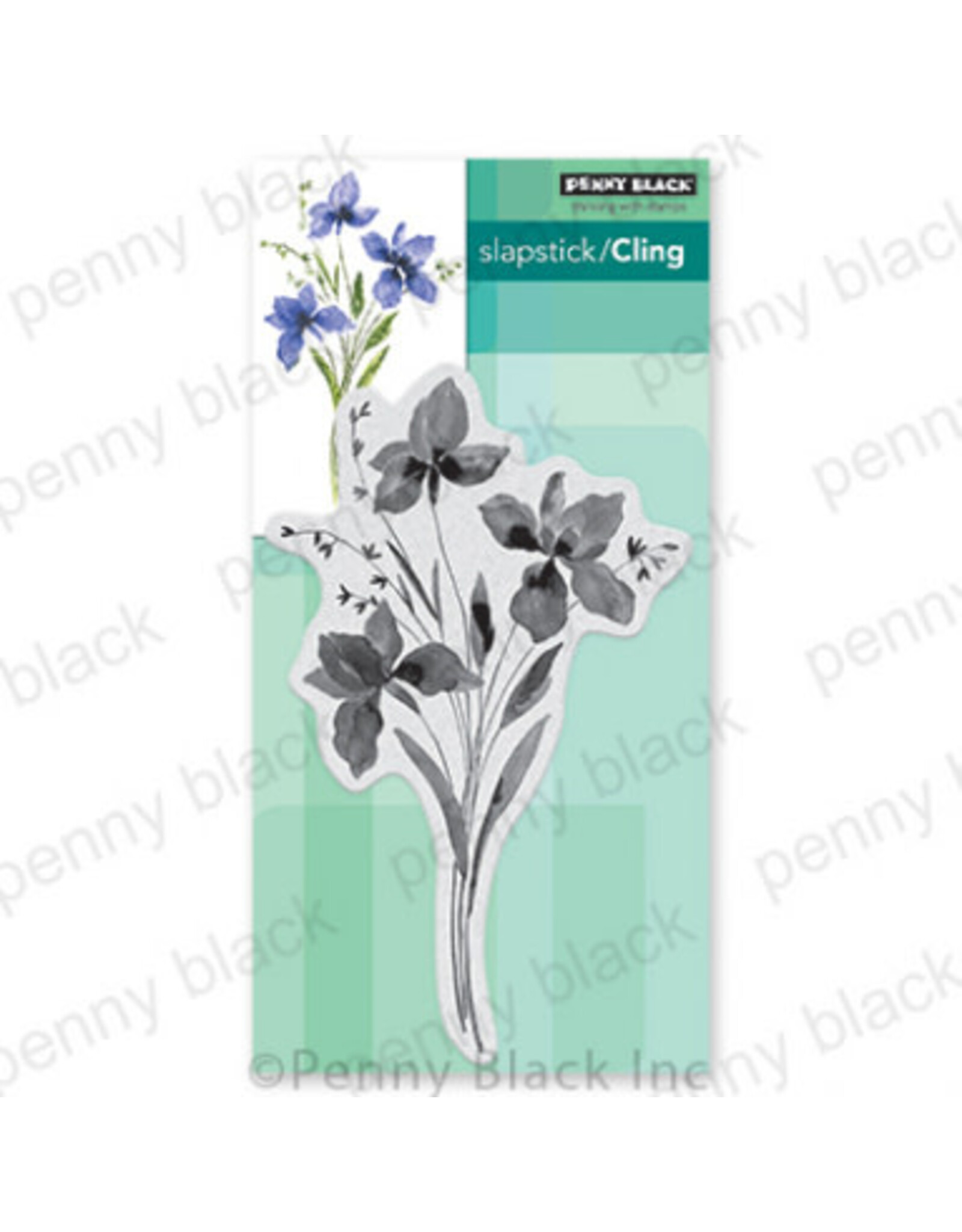 PENNY BLACK LOVELY SLAPSTICK CLING STAMP Scrapbook Centrale