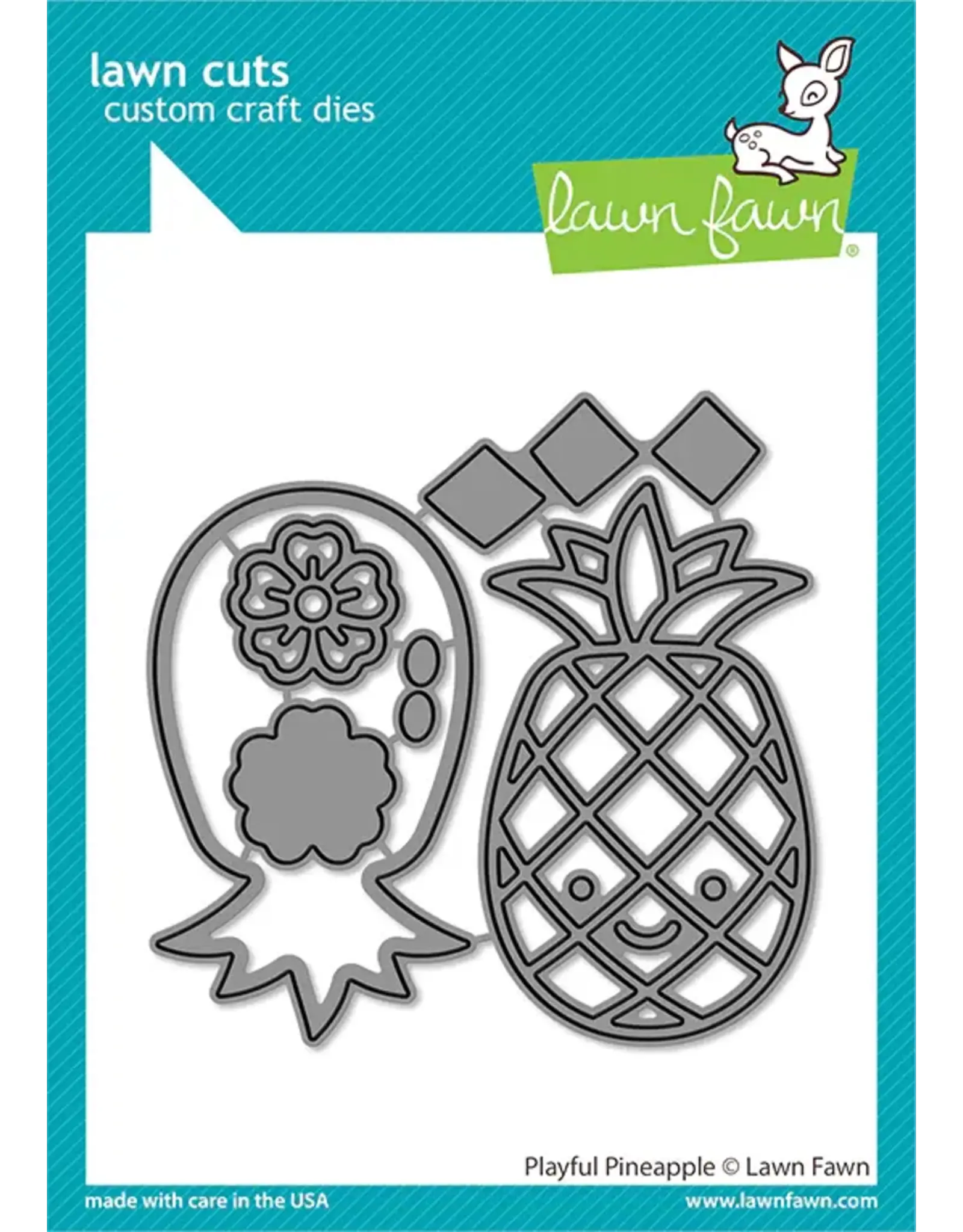 LAWN FAWN LAWN FAWN PLAYFUL PINEAPPLE DIE SET