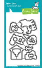 LAWN FAWN LAWN FAWN YAPPY BIRTHDAY DIE SET