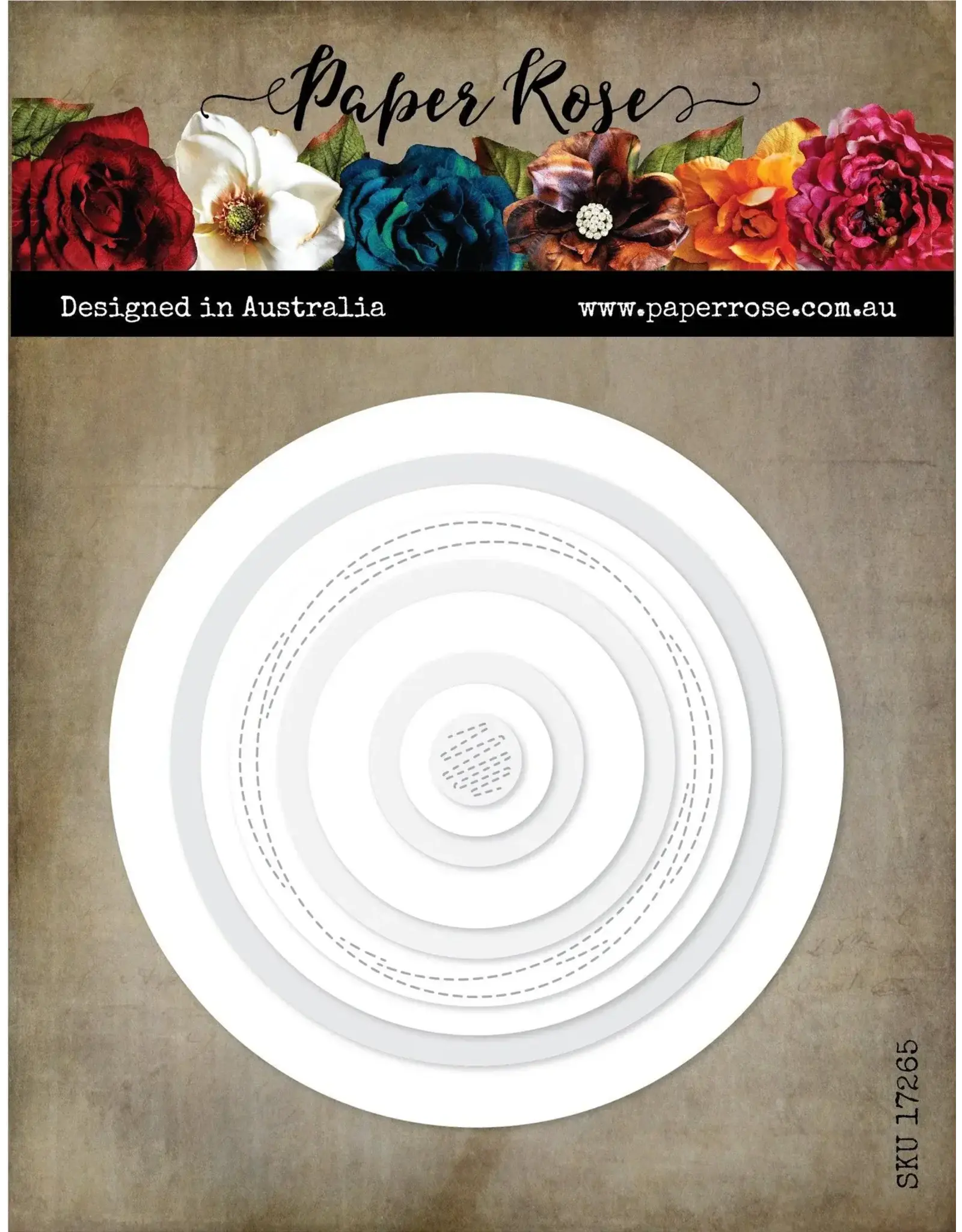 PAPER ROSE PAPER ROSE LOTS OF CIRCLES DIE SET