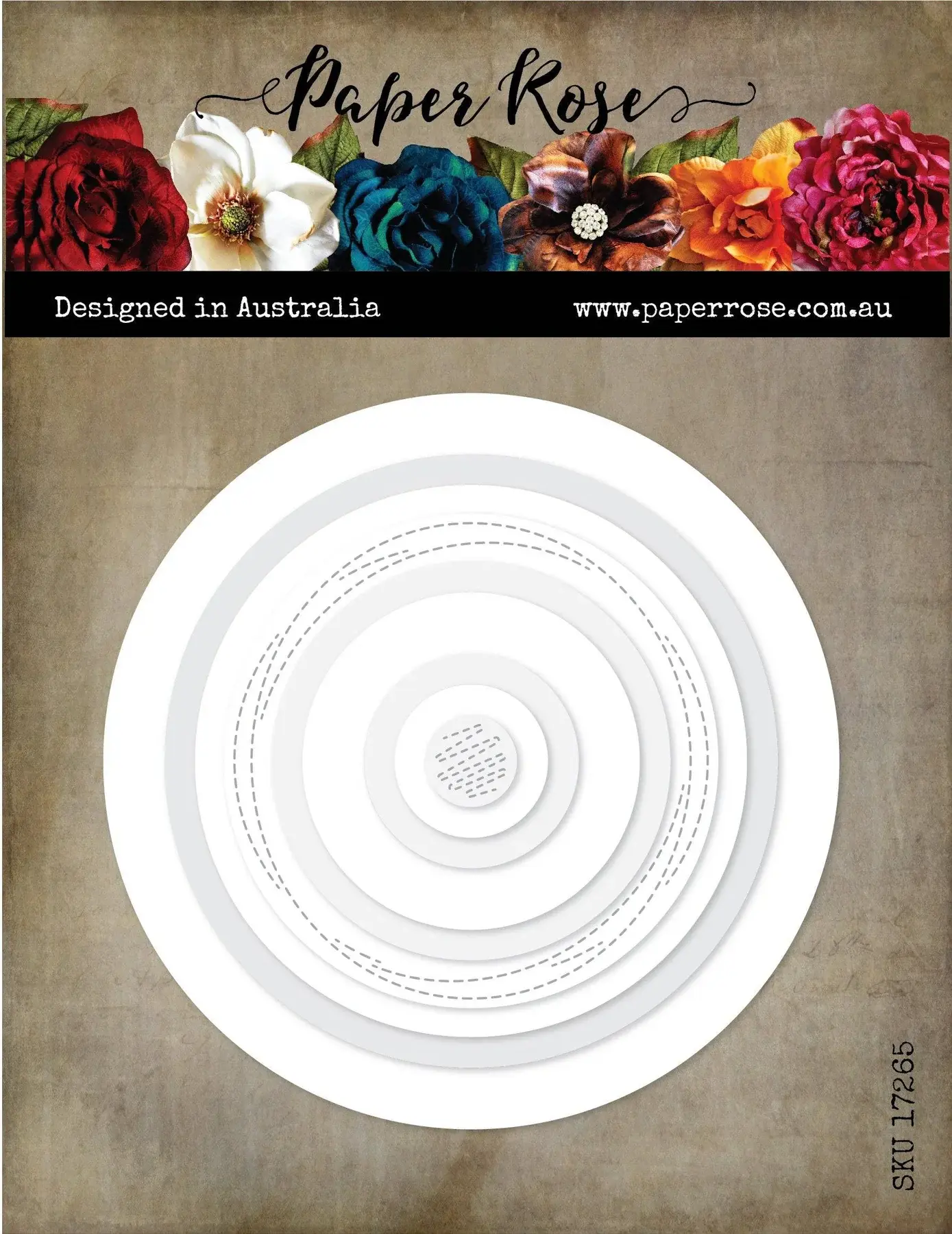 PAPER ROSE PAPER ROSE LOTS OF CIRCLES DIE SET