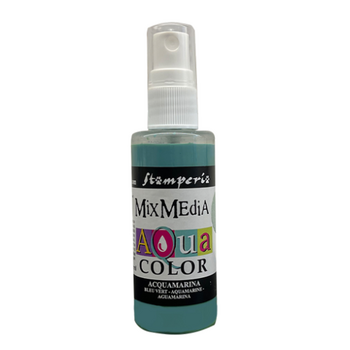 STAMPERIA STAMPERIA MIX MEDIA AQUAMARINE AQUA COLOR 60 ml