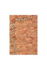 STAMPERIA STAMPERIA ROMANTIC COLLECTION ALL AROUND CHRISTMAS ASSORTED A6 RICE PAPER DECOUPAGE BACKGROUNDS 10.5X14.8CM 8/PK