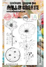 AALL & CREATE AALL & CREATE TRACY EVANS #980 ANEMONE A6 ACRYLIC STAMP