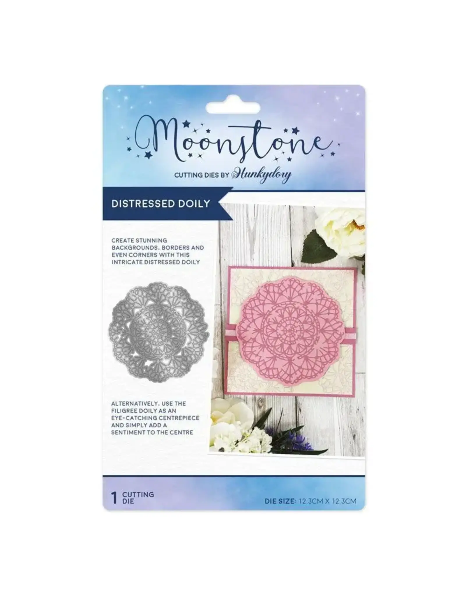 HUNKYDORY CRAFTS LTD. HUNKYDORY MOONSTONE DISTRESSED DOILY DIE