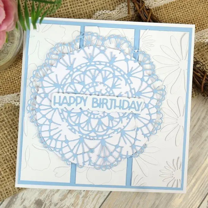 HUNKYDORY CRAFTS LTD. HUNKYDORY MOONSTONE DISTRESSED DOILY DIE