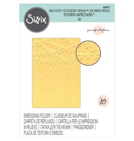 Sizzix Textured Impressions Embossing Folders 2PK - Dotted Squares Set
