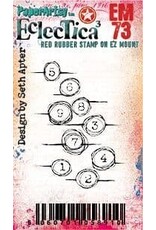 PAPER ARTSY PAPER ARTSY ECLECTICA SETH APTER EM73 MINI CLING STAMP