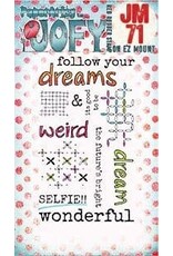 PAPER ARTSY PAPER ARTSY JOFY JM71 MINI CLING STAMP