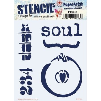 PAPER ARTSY PAPER ARTSY FRANCE PAPILLON PS398 STENCIL
