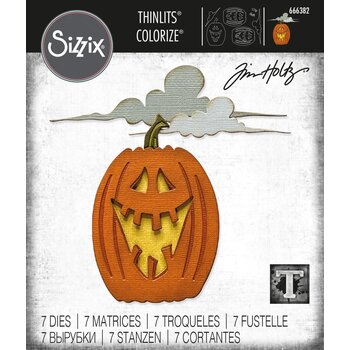 SIZZIX SIZZIX TIM HOLTZ THINLITS EDISON COLORIZE DIE SET