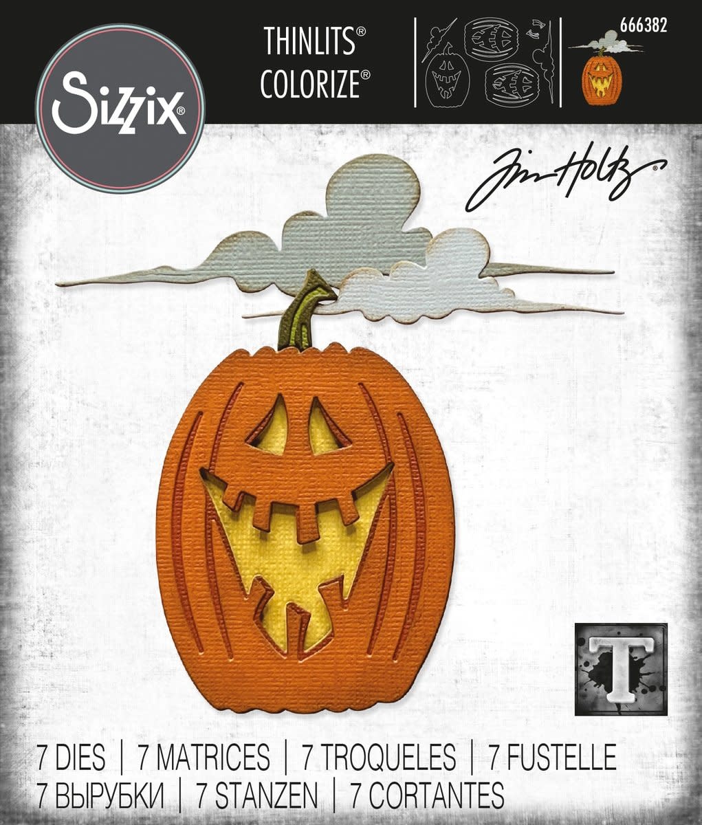 SIZZIX SIZZIX TIM HOLTZ THINLITS EDISON COLORIZE DIE SET