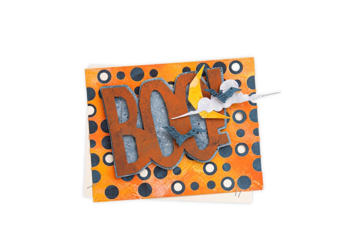 SIZZIX SIZZIX TIM HOLTZ THINLITS BIG FRIGHTS DIE SET 12/PK
