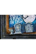 SIZZIX SIZZIX TIM HOLTZ THINLITS GRAVEYARD COLORIZE DIE SET