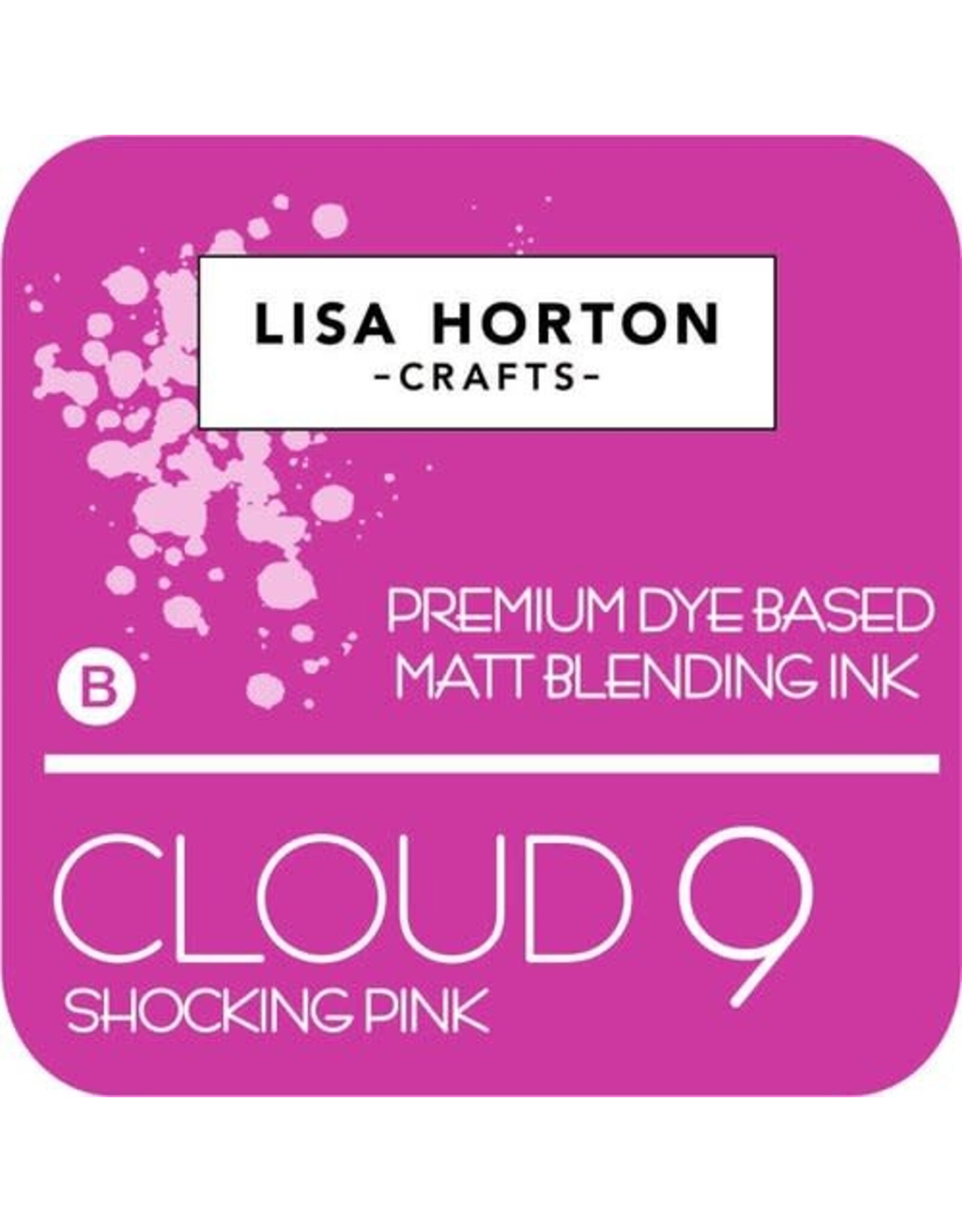 LISA HORTON CRAFTS LISA HORTON CRAFTS CLOUD 9 MATT BLENDING INK - SHOCKING PINK