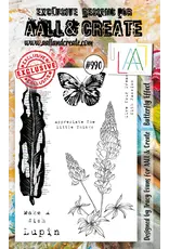 AALL & CREATE AALL & CREATE TRACY EVANS #990 BUTTERFLY EFFECT A6 CLEAR STAMP SET