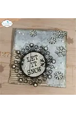 ELIZABETH CRAFT DESIGNS ELIZABETH CRAFT DESIGNS ART JOURNAL SPECIALS BY DEVID LET IT SNOW DIE SET