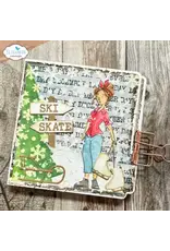 ELIZABETH CRAFT DESIGNS ELIZABETH CRAFT DESIGNS ART JOURNAL SPECIALS BY DEVID LET IT SNOW DIE SET