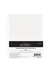 SPELLBINDERS SPELLBINDERS BETTERPRESS 5x7 PORCELAIN DOUBLE WEIGHT COTTON CARD PANELS 25/PK