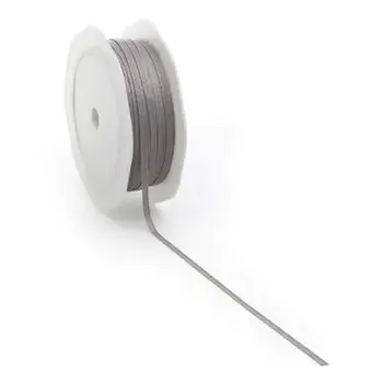 VIVANT TEXTURE TAUPE NARROW RIBBON 20m